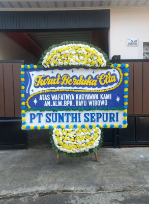 Papan Bunga Duka di Situbatu